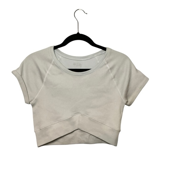 Aerie Off-White Short Sleeve Tee - Picture 1 of 4